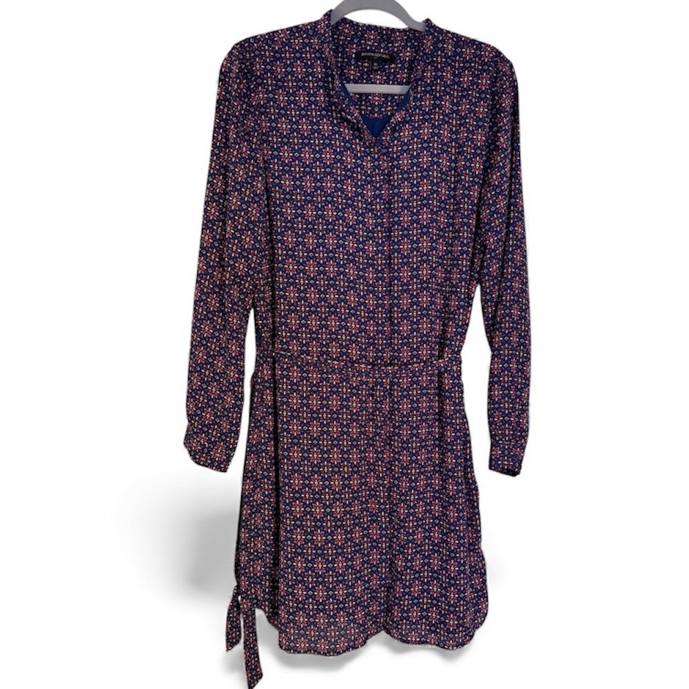 Collarless Shirtdress​​